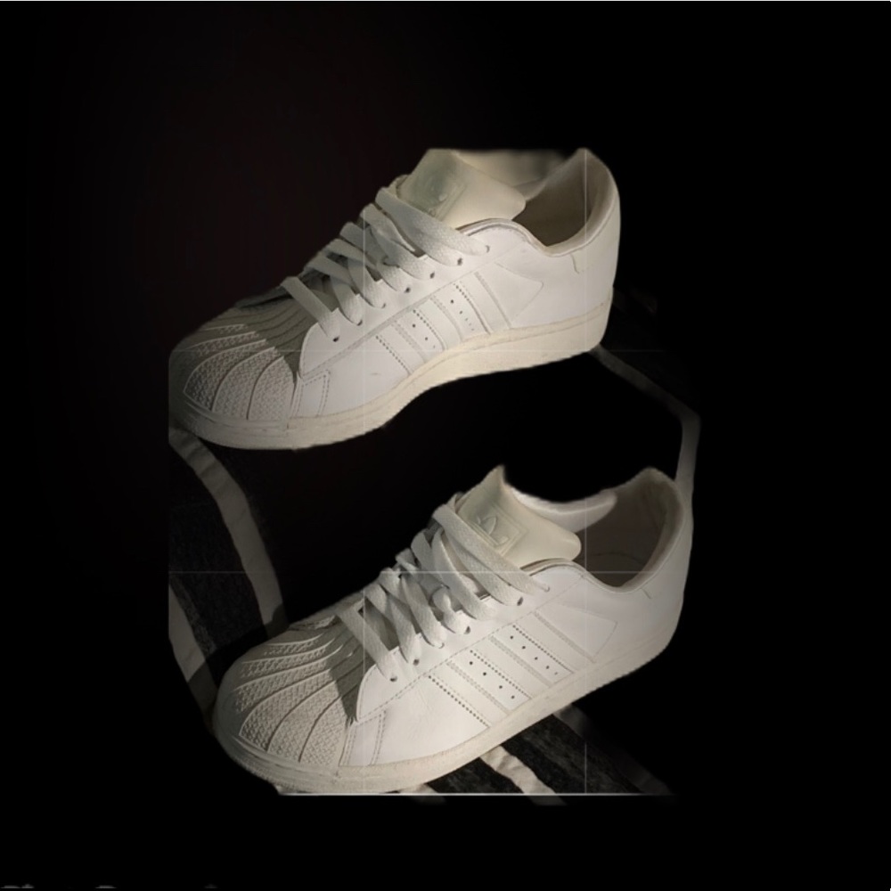Superstar 2 J all white adidas